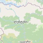 Peta lokasi: Leksura, Georgia