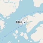 Peta lokasi: Nuuk, Greenland