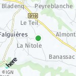 Peta lokasi: Céras, Prancis