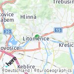Peta lokasi: Litoměřice, Republik Cek