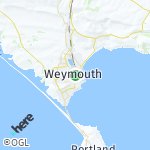 Peta lokasi: Weymouth, Inggris Raya