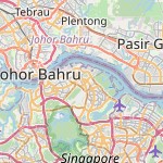 Peta lokasi: Sembawang, Singapura untuk keperluan jadwal sholat