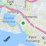 Peta lokasi: Jurong, Singapura