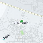 Peta lokasi: Al Ruwais, Uni Emirat Arab