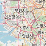 Peta lokasi: Siheung, Korea Selatan untuk keperluan jadwal sholat