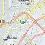 Peta wilayah El Absaia El Kabalaia, Mesir
