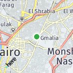Peta wilayah El Mosky, Mesir