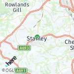 Peta lokasi: Stanley, Inggris Raya
