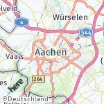 Peta lokasi: Aachen, Jerman