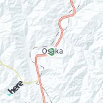 Peta lokasi: Osaka, Jepang