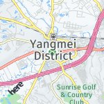 Peta lokasi: Yangmei District, Taiwan