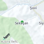 Peta lokasi: Sekashan, Azerbaijan