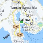 Peta lokasi: Labuan, Malaysia