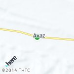 Peta lokasi: Avaz, Iran