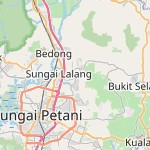 Peta lokasi: Ambangan Heights, Malaysia untuk keperluan jadwal sholat
