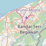 Peta lokasi: Kampung Pengkalan Gadong, Brunei Darussalam