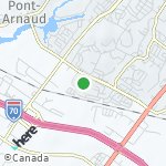 Peta lokasi: Chicoutimi, Kanada