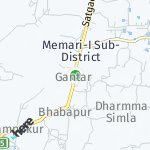 Peta lokasi: Gantar, India
