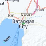 Peta lokasi: Batangas City, Filipina