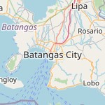 Peta lokasi: Batangas City, Filipina