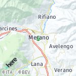 Peta lokasi: Merano, Italia