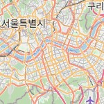 Peta lokasi: Ch'ongdam-Dong, Korea Selatan untuk keperluan jadwal sholat