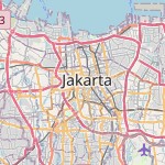 Peta lokasi: Gambir, Indonesia untuk keperluan jadwal sholat