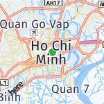 Peta lokasi: Ho Chi Minh, Vietnam