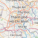 Peta lokasi: Ho Chi Minh, Vietnam