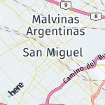 Peta lokasi: San Miguel, Argentina