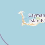 Peta lokasi: George Town, Kepulauan Cayman