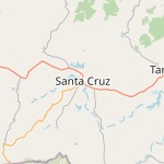 Peta lokasi: Santa Cruz, Brasil