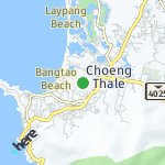 Peta lokasi: Choeng Thale, Thailand