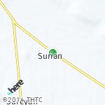 Peta lokasi: Surian, Iran