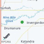 Peta lokasi: Invergordon, Australia