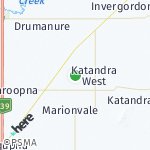 Peta lokasi: Katandra West, Australia