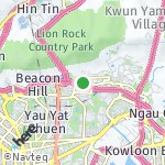 Peta lokasi: Wang Tau Hom, Hong Kong-Cina