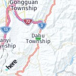 Peta lokasi: Dahu Township, Taiwan