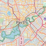 Peta lokasi: Perth, Australia