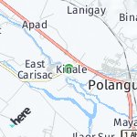 Peta lokasi: Kinali, Filipina