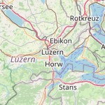 Peta lokasi: Luzern, Swiss