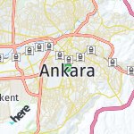 Peta lokasi: Ankara, Turki