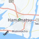 Peta lokasi: Hamamatsu, Jepang