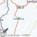 Peta lokasi: Catarina, Guatemala