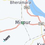 Peta lokasi: Mirpur, Bangladesh