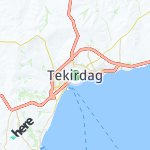 Peta lokasi: Tekirdağ, Turki