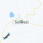 Peta lokasi: Solwezi, Zambia