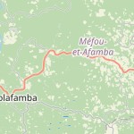 Peta lokasi: Tom, Kamerun