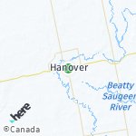 Peta lokasi: Hanover, Kanada