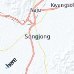 Peta lokasi: Hwasan, Korea Selatan